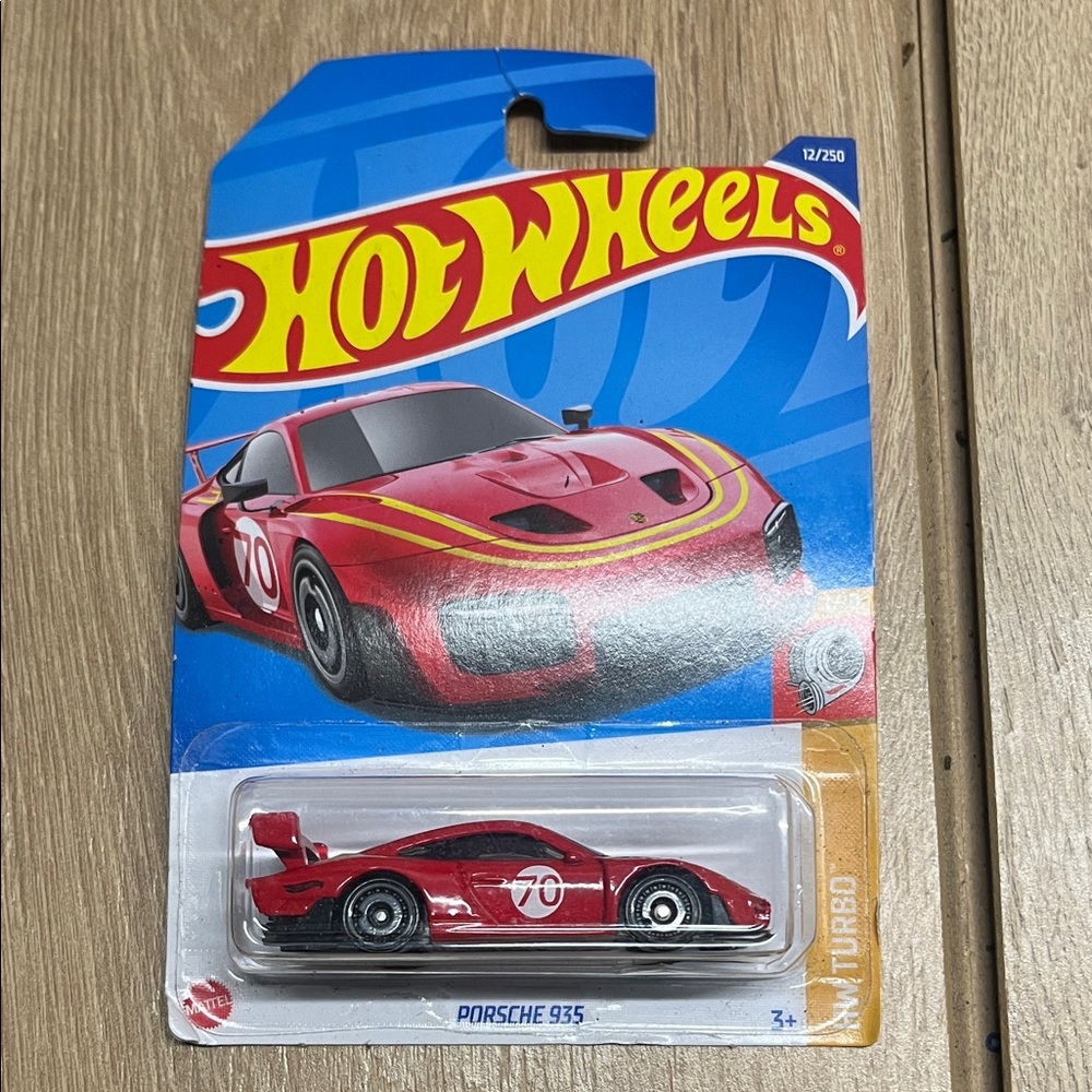 Hot Wheels Red Porsche 935 Toy Car